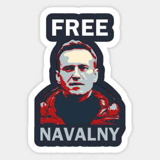 Free Navalny 2024 Sticker